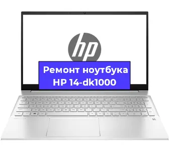 Чистка от пыли и замена термопасты на ноутбуке HP 14-dk1000 в Тюмени